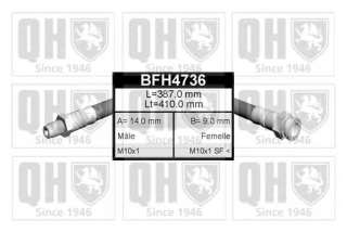 Przewód hamulcowy elastyczny QUINTON HAZELL BFH4736