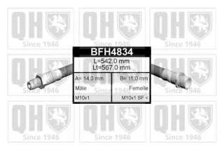Przewód hamulcowy elastyczny QUINTON HAZELL BFH4834
