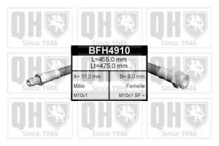 Przewód hamulcowy elastyczny QUINTON HAZELL BFH4910