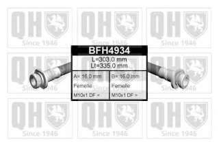 Przewód hamulcowy elastyczny QUINTON HAZELL BFH4934