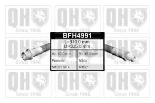 Przewód hamulcowy elastyczny QUINTON HAZELL BFH4991