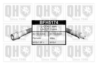 Przewód hamulcowy elastyczny QUINTON HAZELL BFH5174