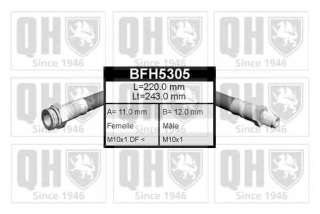 Przewód hamulcowy elastyczny QUINTON HAZELL BFH5305