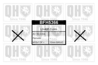 Przewód hamulcowy elastyczny QUINTON HAZELL BFH5366