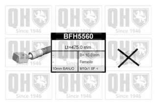 Przewód hamulcowy elastyczny QUINTON HAZELL BFH5560