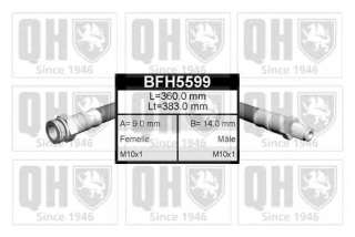 Przewód hamulcowy elastyczny QUINTON HAZELL BFH5599