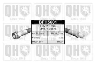 Przewód hamulcowy elastyczny QUINTON HAZELL BFH5601