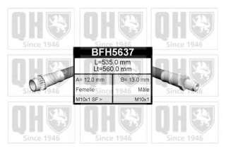 Przewód hamulcowy elastyczny QUINTON HAZELL BFH5637