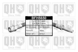 Przewód hamulcowy elastyczny QUINTON HAZELL BFH5650