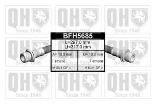 Przewód hamulcowy elastyczny QUINTON HAZELL BFH5685