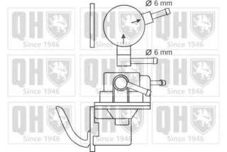 Pompa paliwa QUINTON HAZELL QFP156