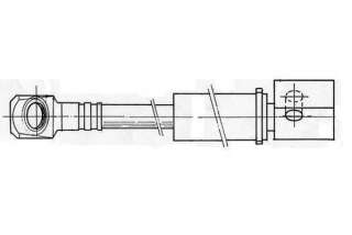 Przewód hamulcowy elastyczny FERODO FHY2047