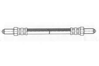 Przewód hamulcowy elastyczny FERODO FHY2191