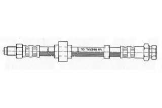 Przewód hamulcowy elastyczny FERODO FHY2260