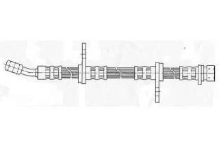 Przewód hamulcowy elastyczny FERODO FHY2295