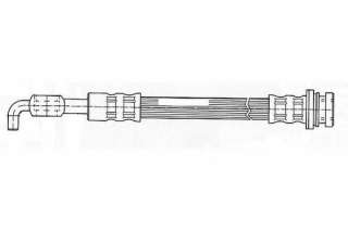 Przewód hamulcowy elastyczny FERODO FHY2306