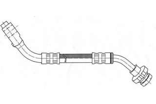 Przewód hamulcowy elastyczny FERODO FHY2347