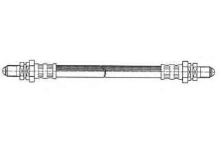 Przewód hamulcowy elastyczny FERODO FHY2417