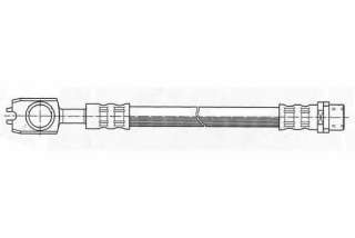 Przewód hamulcowy elastyczny FERODO FHY2458