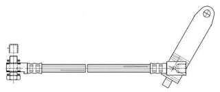 Przewód hamulcowy elastyczny FERODO FHY2569