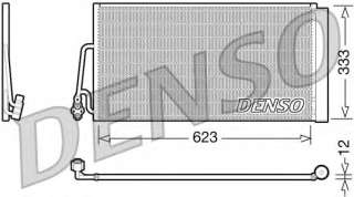 Chłodnica klimatyzacji DENSO DCN05102