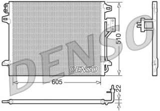Chłodnica klimatyzacji DENSO DCN06006