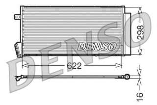 Chłodnica klimatyzacji DENSO DCN09018