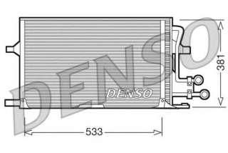 Chłodnica klimatyzacji DENSO DCN10003