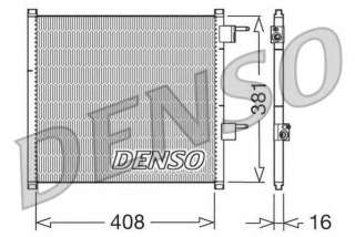 Chłodnica klimatyzacji DENSO DCN10019