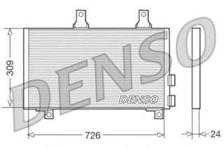 Chłodnica klimatyzacji DENSO DCN11003