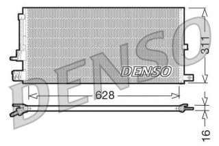 Chłodnica klimatyzacji DENSO DCN11007