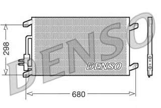 Chłodnica klimatyzacji DENSO DCN13016