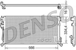 Chłodnica klimatyzacji DENSO DCN45002
