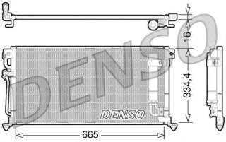 Chłodnica klimatyzacji DENSO DCN45003