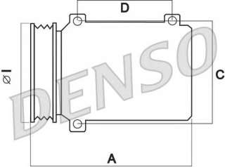 Kompresor klimatyzacji DENSO DCP21012