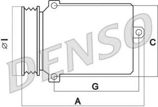Kompresor klimatyzacji DENSO DCP28012