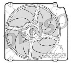 Wentylator chłodnicy silnika DENSO DER01203