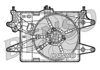 Wentylator chłodnicy silnika DENSO DER09081