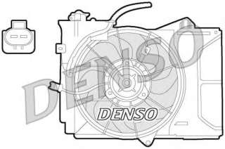 Wentylator chłodnicy silnika DENSO DER50001