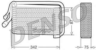 Parownik klimatyzacji DENSO DEV09001