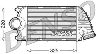 Chłodnica powietrza doładowującego DENSO DIT28015