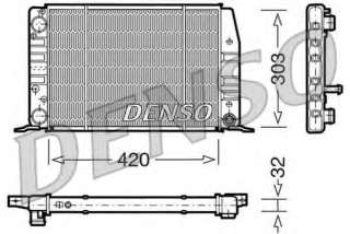 Chłodnica silnika DENSO DRM02012