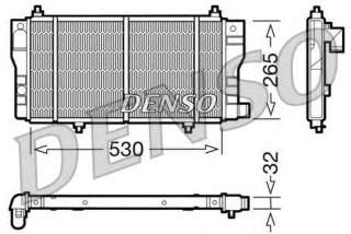 Chłodnica silnika DENSO DRM07002