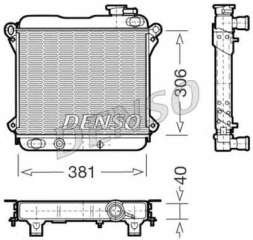 Chłodnica silnika DENSO DRM09001
