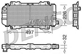 Chłodnica silnika DENSO DRM10017