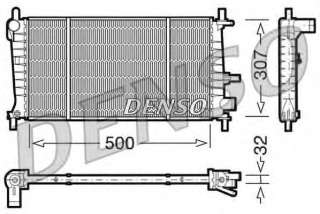 Chłodnica silnika DENSO DRM10041