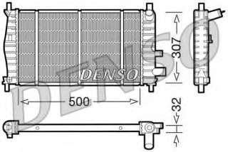 Chłodnica silnika DENSO DRM10042