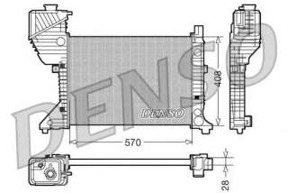 Chłodnica silnika DENSO DRM17016