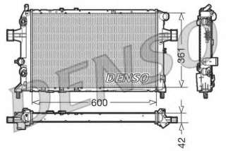 Chłodnica silnika DENSO DRM20016
