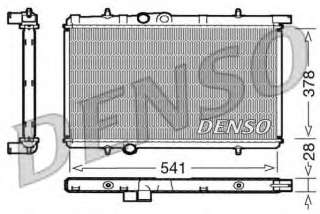 Chłodnica silnika DENSO DRM21021